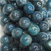 blue Apatite Beads, round, approx 8mm dia [GB11675-8MM]