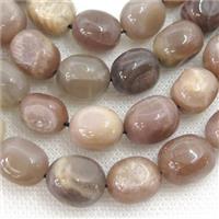 moonstone nugget beads, freeform, approx 9-15mm [GB12375]