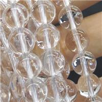 Clear Quartz Beads, round, A-grade, approx 6mm dia [GB13043-6MM]