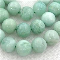 Chinese Green Fluorite Beads, round, approx 13mm dia [GB13122-13MM]