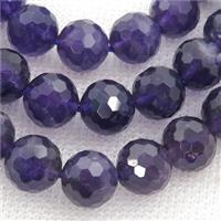 purple Amethyst Beads, faceted round, approx 10mm dia [GB13231-10MM]