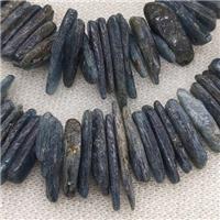 blue Kyanite stick Beads, approx 12-27mm [GB13519]