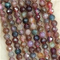 Red Spinel Beads Faceted Round, approx 2mm dia [GB14453-2MM]