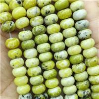 Yellow Turquoise Rondelle Beads, approx 5x8mm [GB15509-5X8MM]