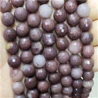 Purple Aventurine Beads Faceted Round, approx 8mm dia [GB16837-8MM]