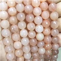 Pink Aventurine Beads Faceted Round, approx 8mm dia [GB16838-8MM]