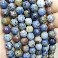 Natural Sunset Dumortierite Beads Faceted Round, approx 10mm dia [GB16891-10MM]