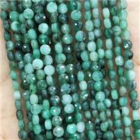 Natural Emerald Beads Green Faceted Circle AAA-Grade, approx 4mm [GB17776]