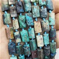 Natural Turquoise Beads Green Tube, approx 7-14mm [GB18082]