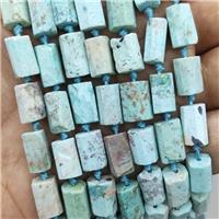 Natural Turquoise Beads Blue Column, approx 7-14mm [GB18083]