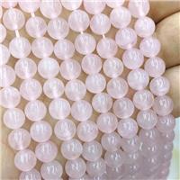 Natural Madagascar Rose Quartz Beads Pink Smooth Round, approx 6mm dia [GB18225-6MM]