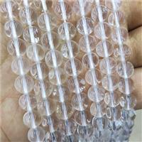 Natural Clear Quartz Beads Smooth Round, approx 8mm dia [GB18617-8MM]