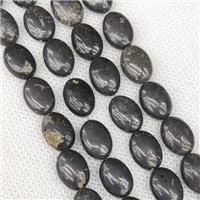 Natural Iron Hematite Oval Beads, approx 10-14mm [GB19250]