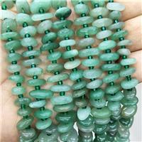 Natural Green Aventurine Spacer Beads Freeform, approx 9-12mm [GB19887]