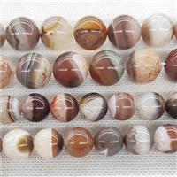 Agate Druzy Beads Red Gray Smooth Round, approx 18mm dia [GB20149-18MM]