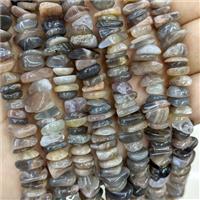 Natural Black Sunstone Chips Beads Freeform, approx 7-11mm [GB21423]