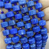 Natural Blue Lapis Lazuli Heishi Beads, approx 12mm [GB22345]