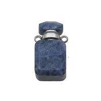 Natural Blue Sodalite Perfume Bottle Pendant, approx 10-18mm [GM19028]