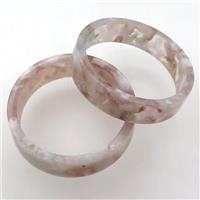 natural cherry blossom agate bangle, approx 55-60mm [GMBR534]