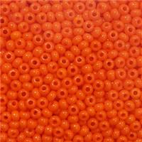 Orange Glass Seed Beads Rondelle A-Grade, approx 2mm, 3500pcs [GS2740]