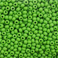 Green Glass Seed Beads Rondelle A-Grade, approx 2mm, 3500pcs [GS2741]