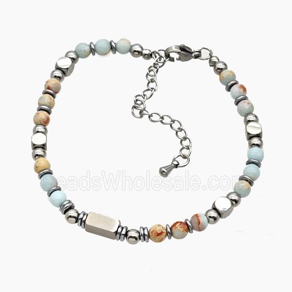 Imperial Jasper Bracelets Adjustable