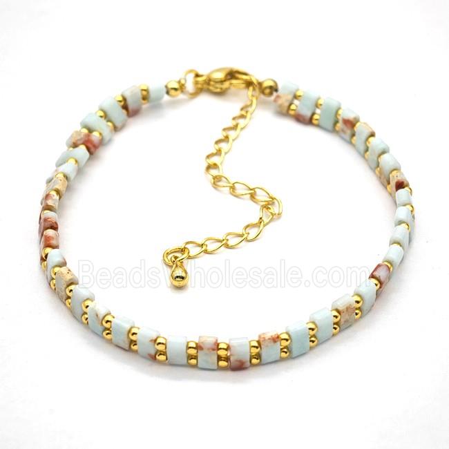Imperial Jasper Bracelets Adjustable