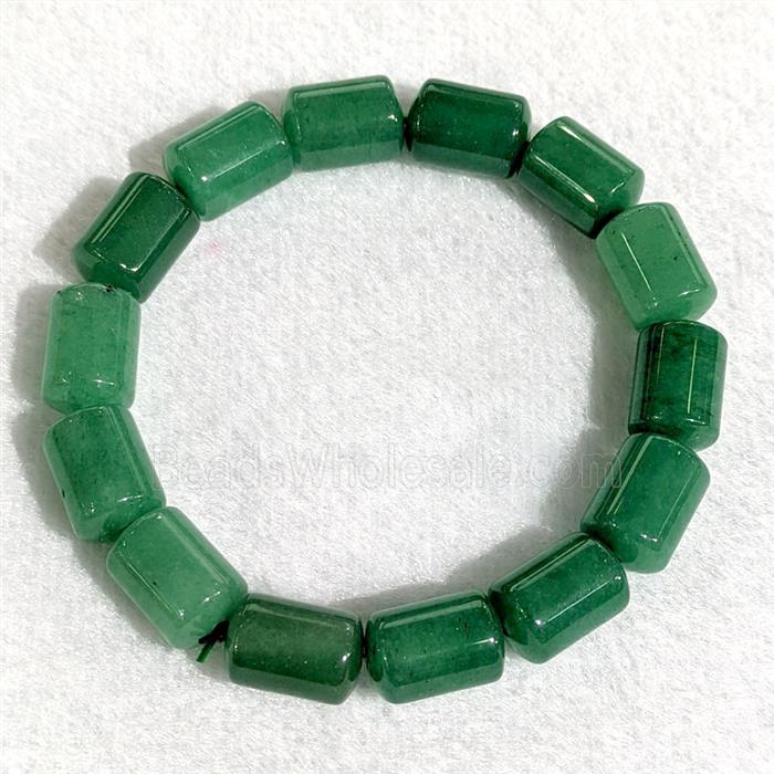 Green Aventurine Bracelets Stretchy Tube
