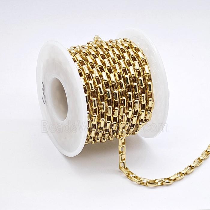 Copper Chain, Gold Plated