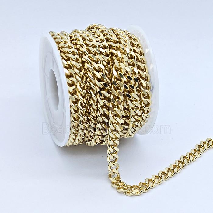 Copper Chain, Gold Plated