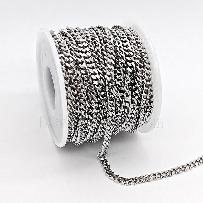 Copper Chain, Platinum Plated