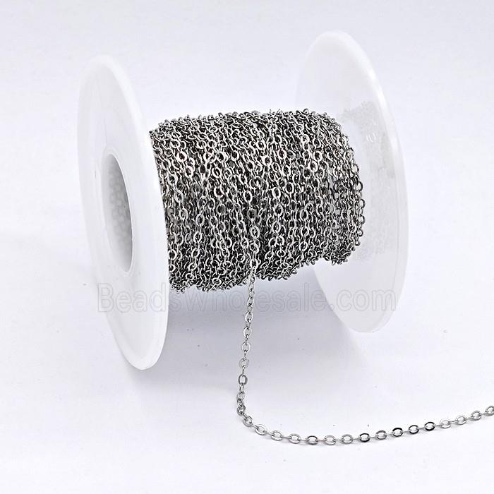 Copper Chain, Platinum Plated