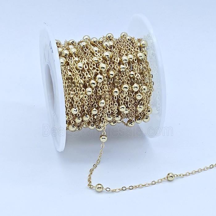 Copper Chain, Gold Plated