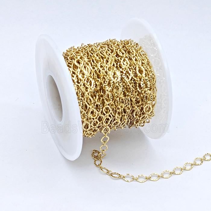 Copper Chain, Gold Plated