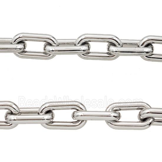 Alloy Chain Platinum Plated