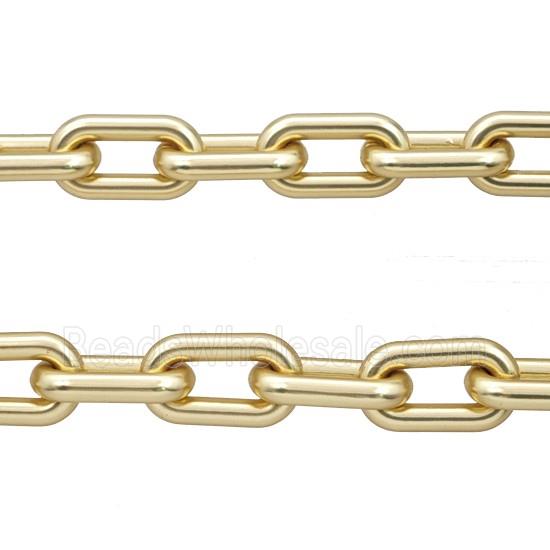 Alloy Chain Matte Gold