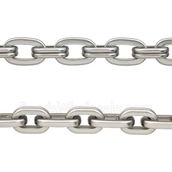 Alloy Chain Matte Silver