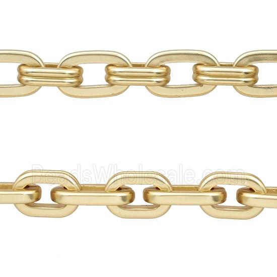 Alloy Chain Matte Gold