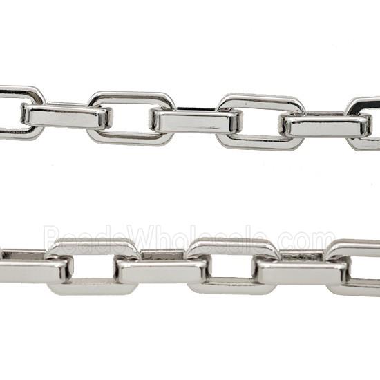 Alloy Chain Platinum Plated