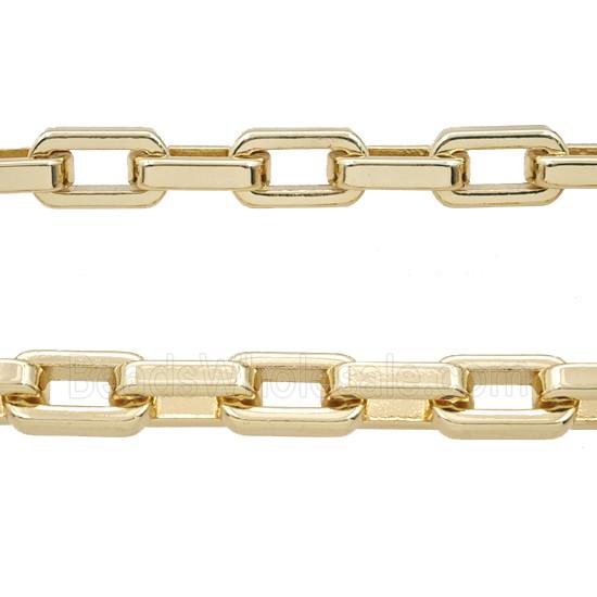 Alloy Chain Gold Plated