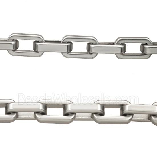 Alloy Chain Matte Silver