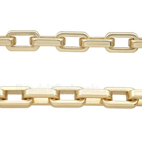 Alloy Chain Matte Gold