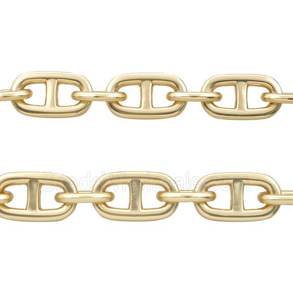 Alloy Chain Matte Gold