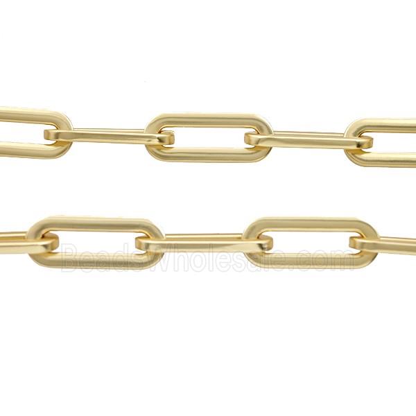 Alloy Chain Matte Gold