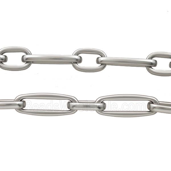 Alloy Chain Matte Silver