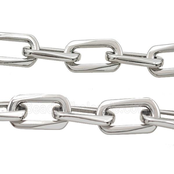Alloy Chain Platinum Plated