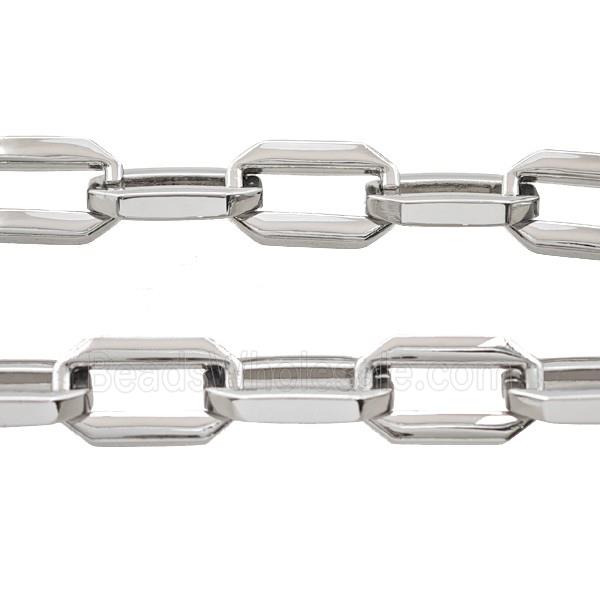 Alloy Chain Platinum Plated