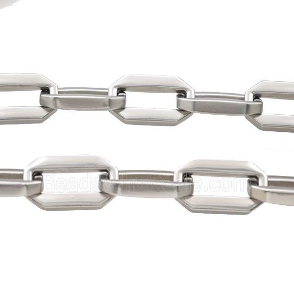 Alloy Chain Matte Silver