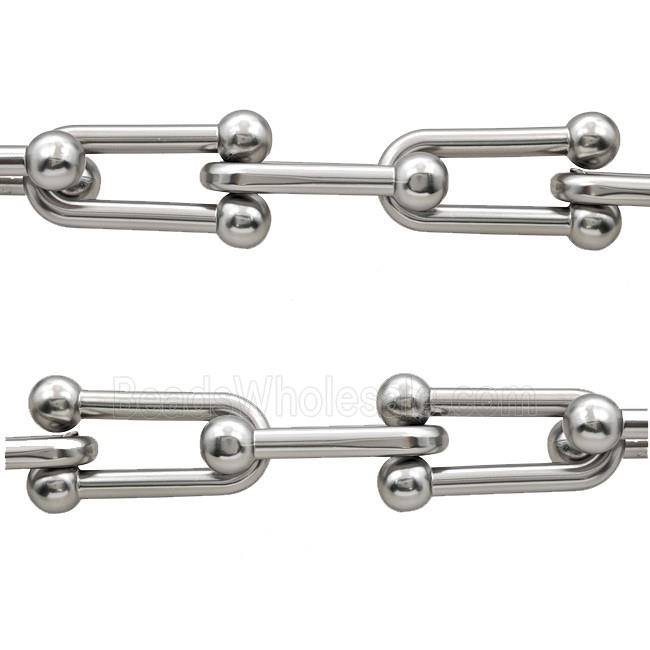 Alloy Chain Matte Silver