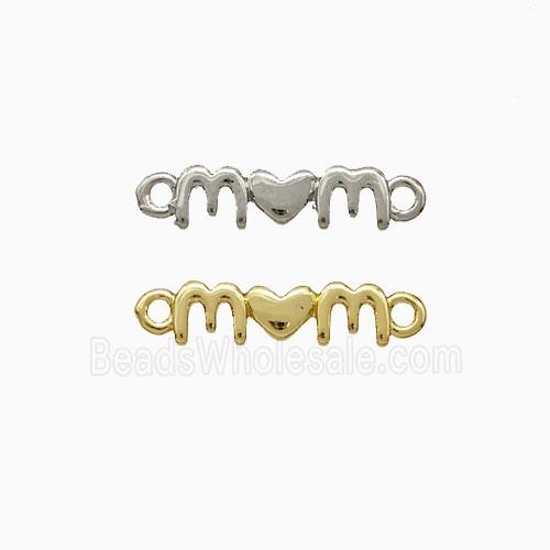 Copper Mom Connector Heart Mix